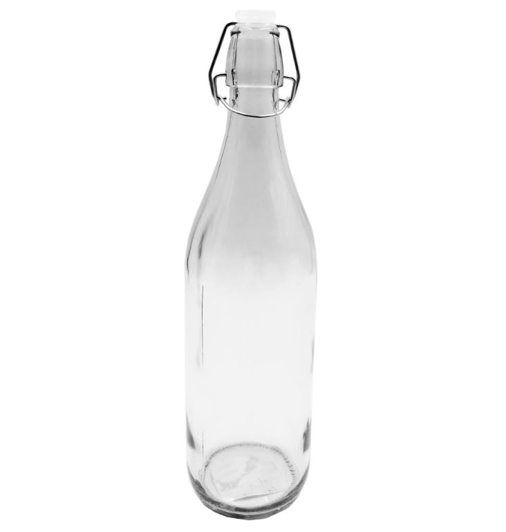 Air Tight Swing Top Clip Beverage Glass Bottles