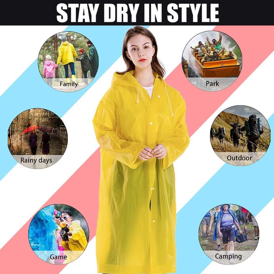 Unisex Kids/Children Boys Girls Adults Men Women/Ladies LIGHTWEIGHT Waterproof Rain coat Raincoat Poncho Jackets