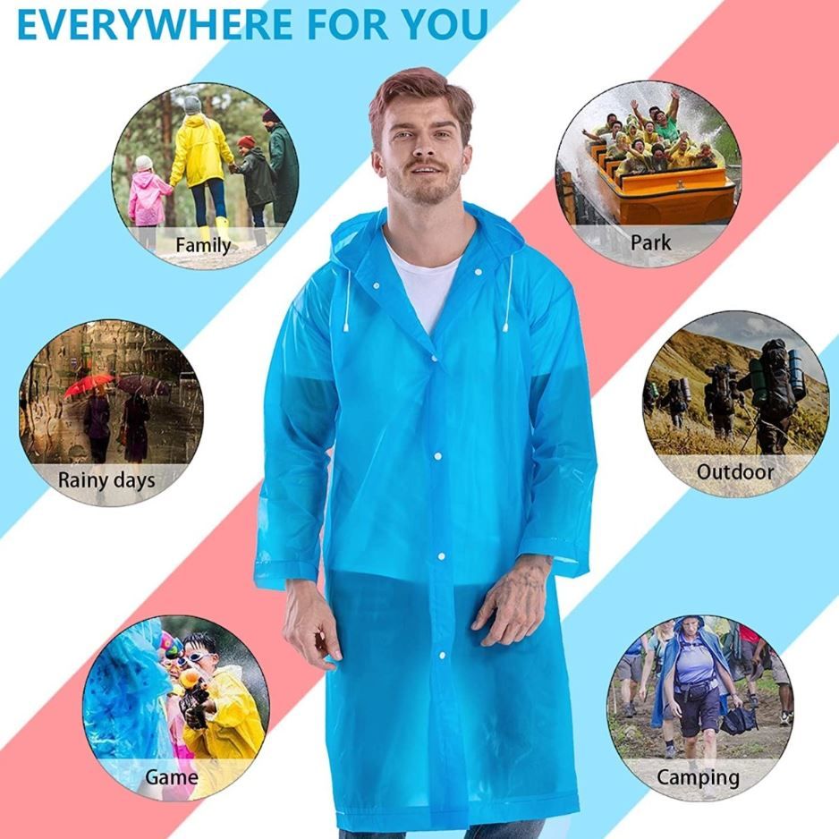 Unisex Kids/Children Boys Girls Adults Men Women/Ladies LIGHTWEIGHT Waterproof Rain coat Raincoat Poncho Jackets