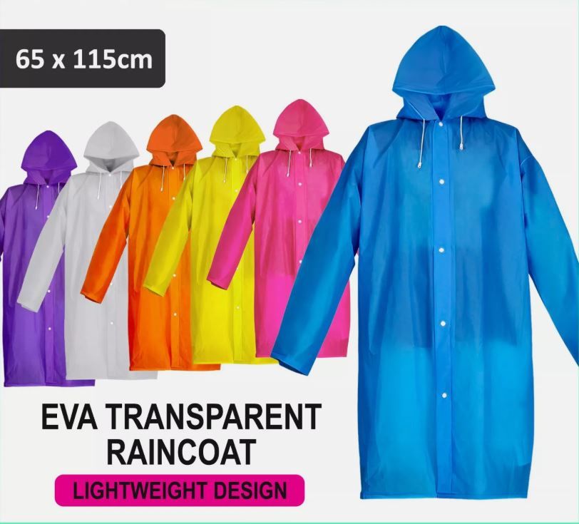 Unisex Kids/Children Boys Girls Adults Men Women/Ladies LIGHTWEIGHT Waterproof Rain coat Raincoat Poncho Jackets