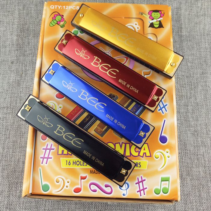 Mouth Organ Harmonica, Key of C Musical Instrument for Beginners, Adults & Kids