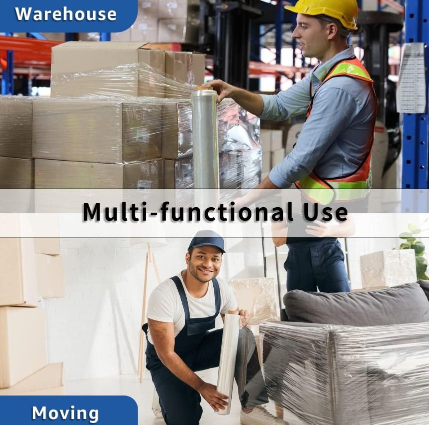 Multipurpose Shrink Stretch Film Wrap Roll Packaging Material