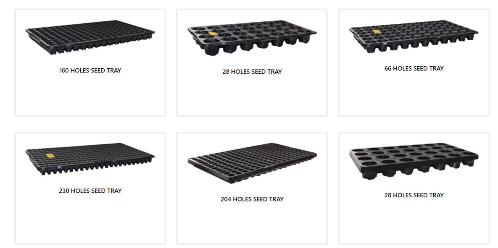 Seedling Tray for Germination – Flower & Plant Plug Starter Station for Home Gardening