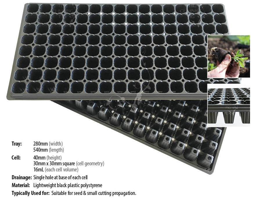 Seedling Tray for Germination – Flower & Plant Plug Starter Station for Home Gardening