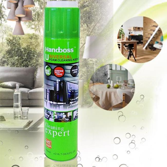 Universal Foam Cleaning Spray Non-Toxic Multipurpose Cleaner for Car Seats, Dashboard, Electronics, Plastic & Metal Surfaces-650ml