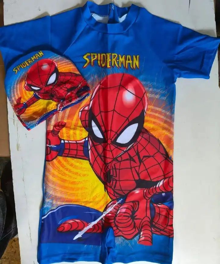 Kids Swimming Costume - Spiderman