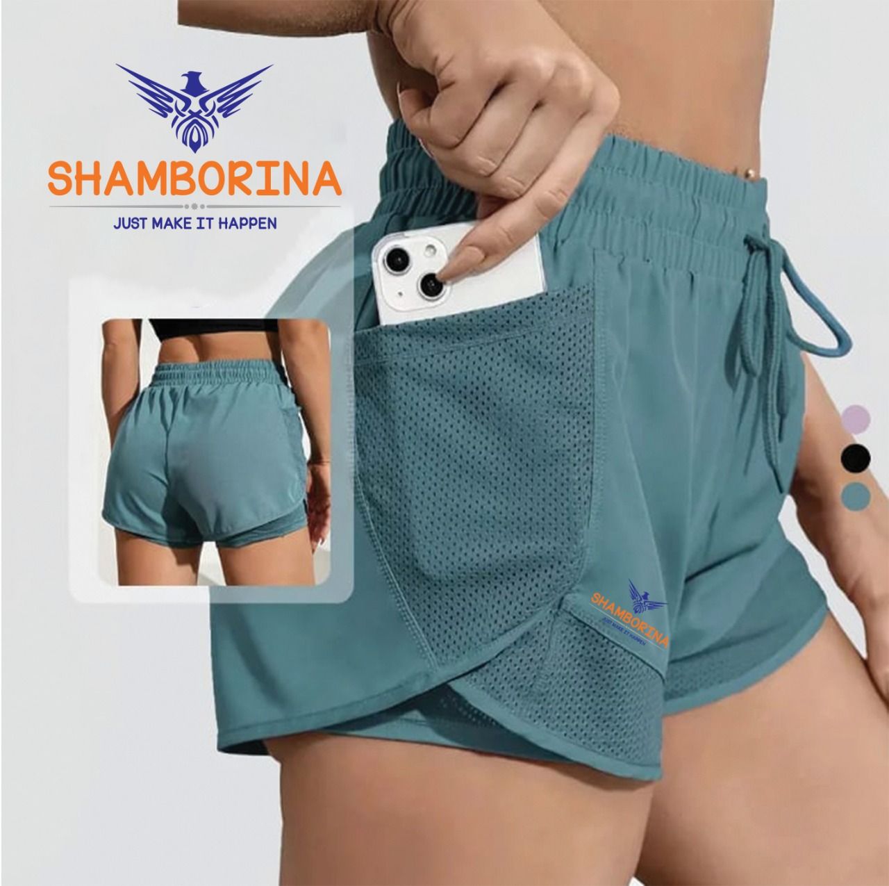 {OFFER !! OFFER !!} Gym Shorts With Leggings – Comfortable, Stylish & Performance