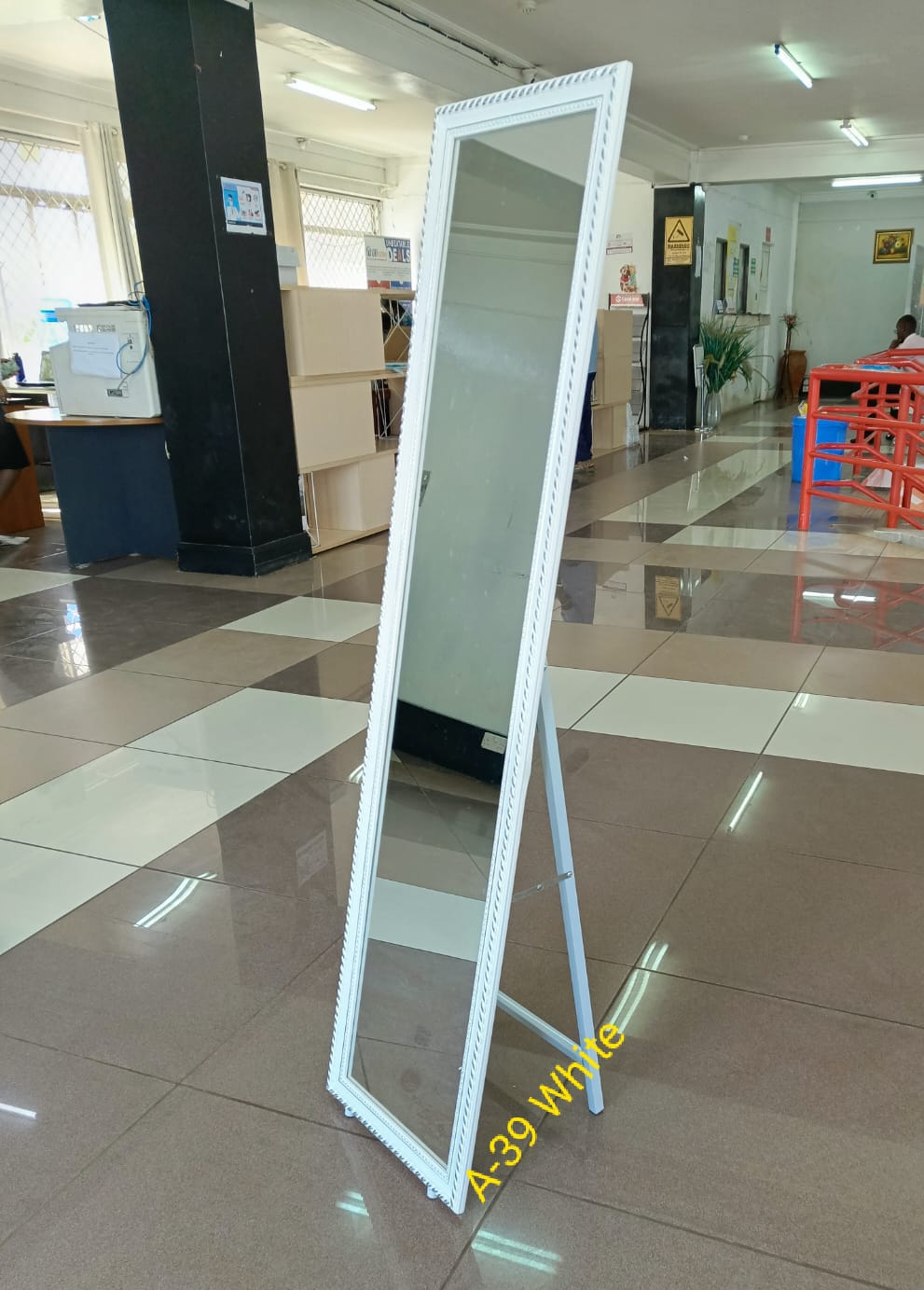 Full Length Executive Dressing Mirror,Perfect fitting room dressing mirror full-length mirror model rotating mirror furniture