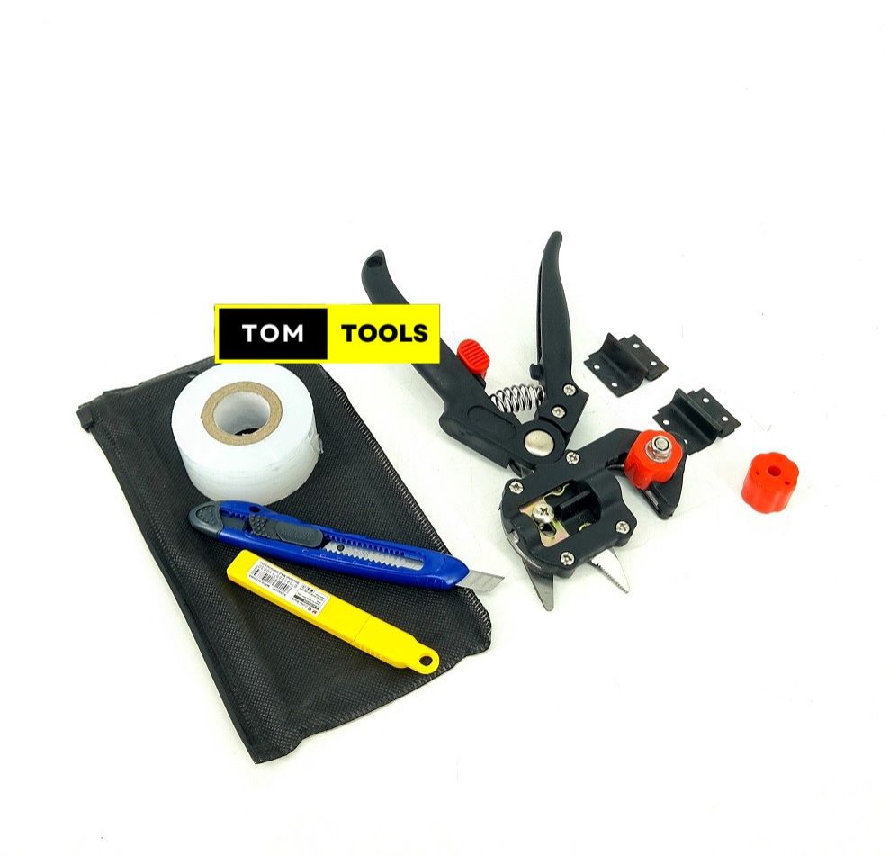 Professional Grafting Tool Kit with Grafting Tape, Utility Knife and Utility Blades