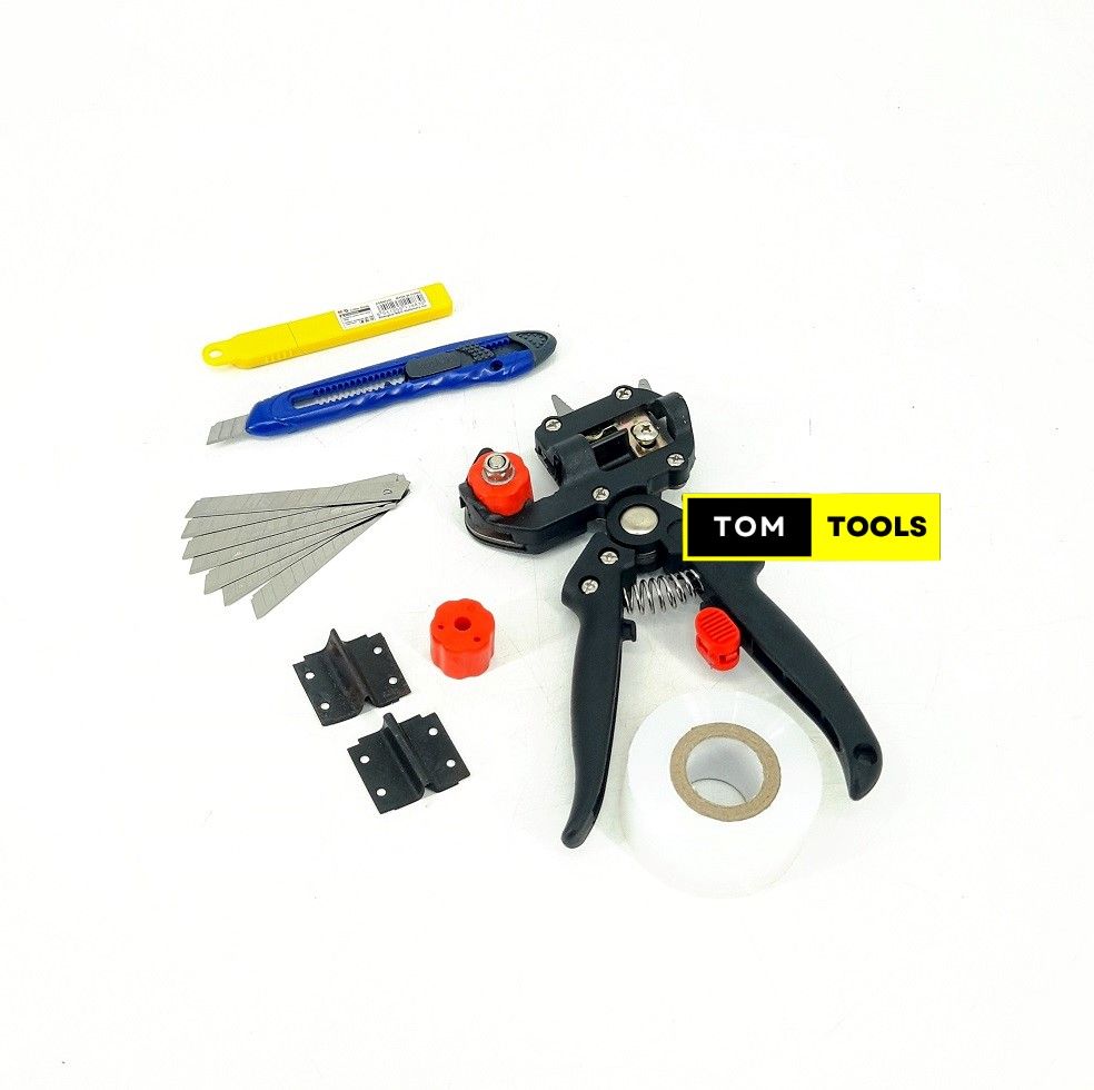 Professional Grafting Tool Kit with Grafting Tape, Utility Knife and Utility Blades