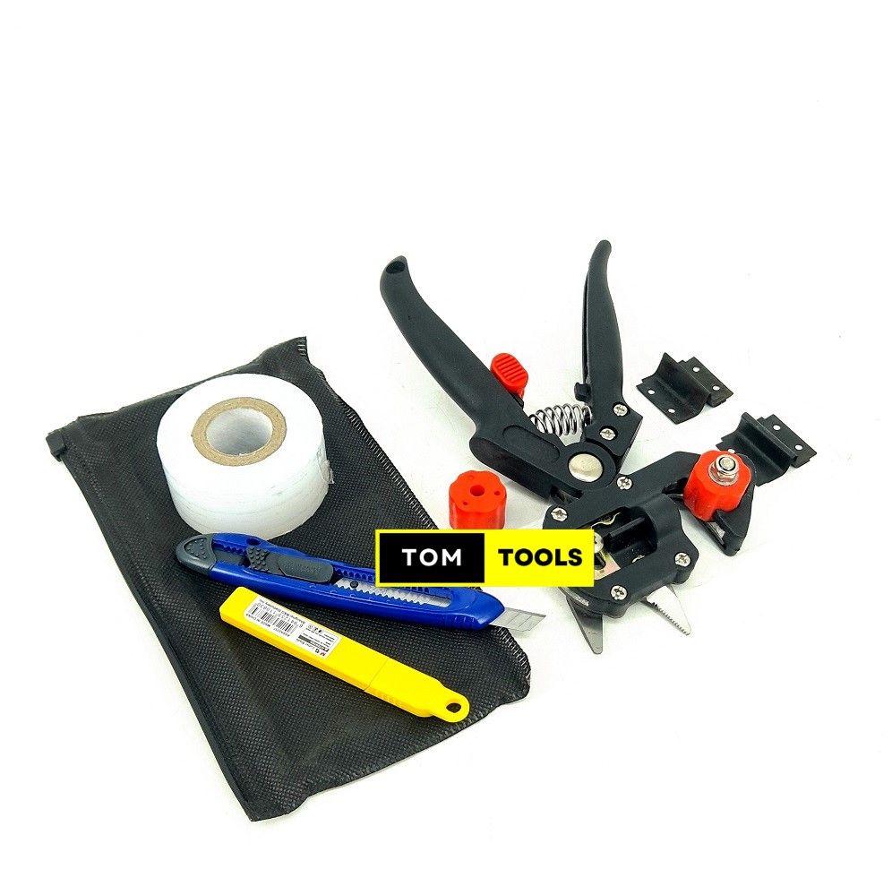 Professional Grafting Tool Kit with Grafting Tape, Utility Knife and Utility Blades
