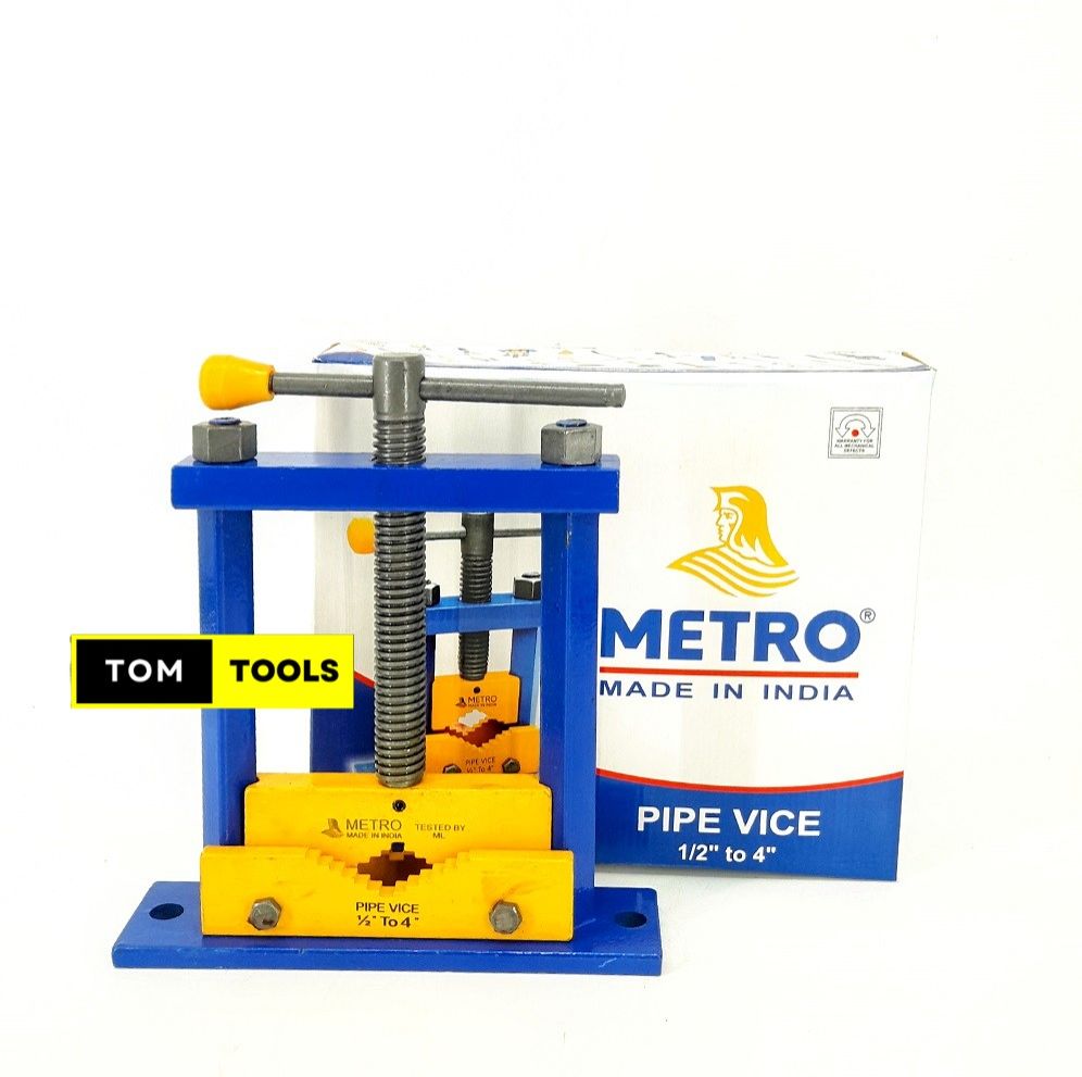 Metro ½ inch to 4 inch Square Pillar Type Pipe Vice