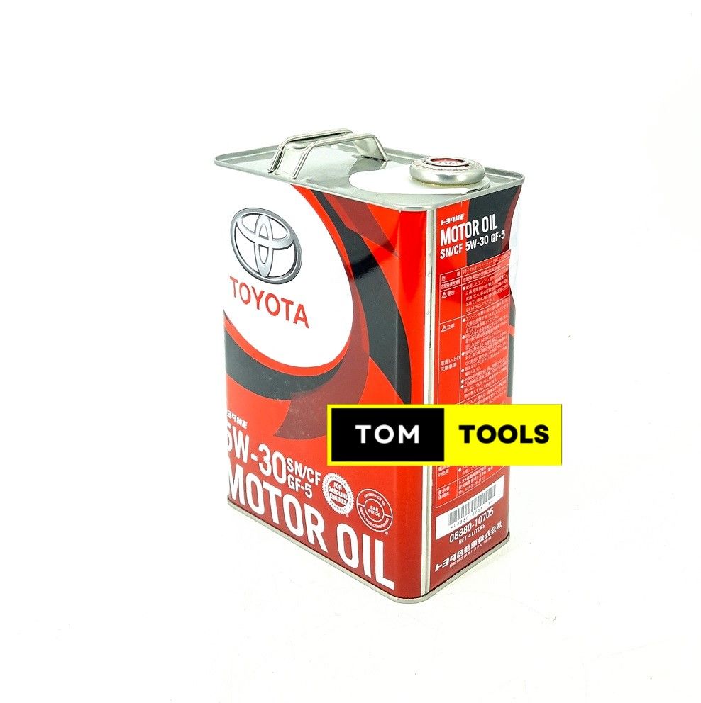 Toyota SN CF GF-5 SAE 5W-30 Fully Synthetic Engine Oil 4L