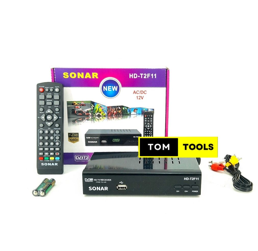 SONAR HDT2F11 Free to Air HD TV Receiver Decoder