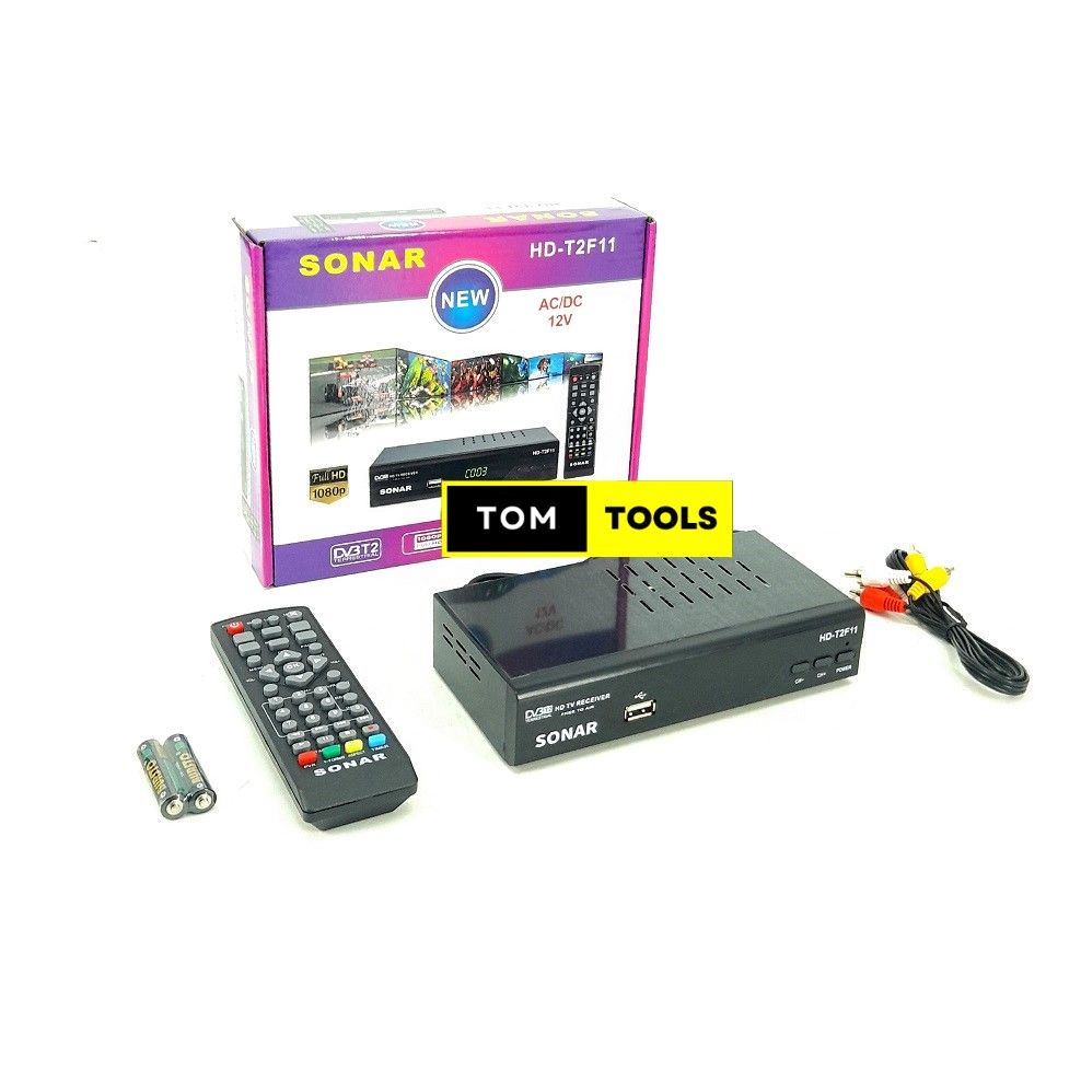 SONAR HDT2F11 Free to Air HD TV Receiver Decoder