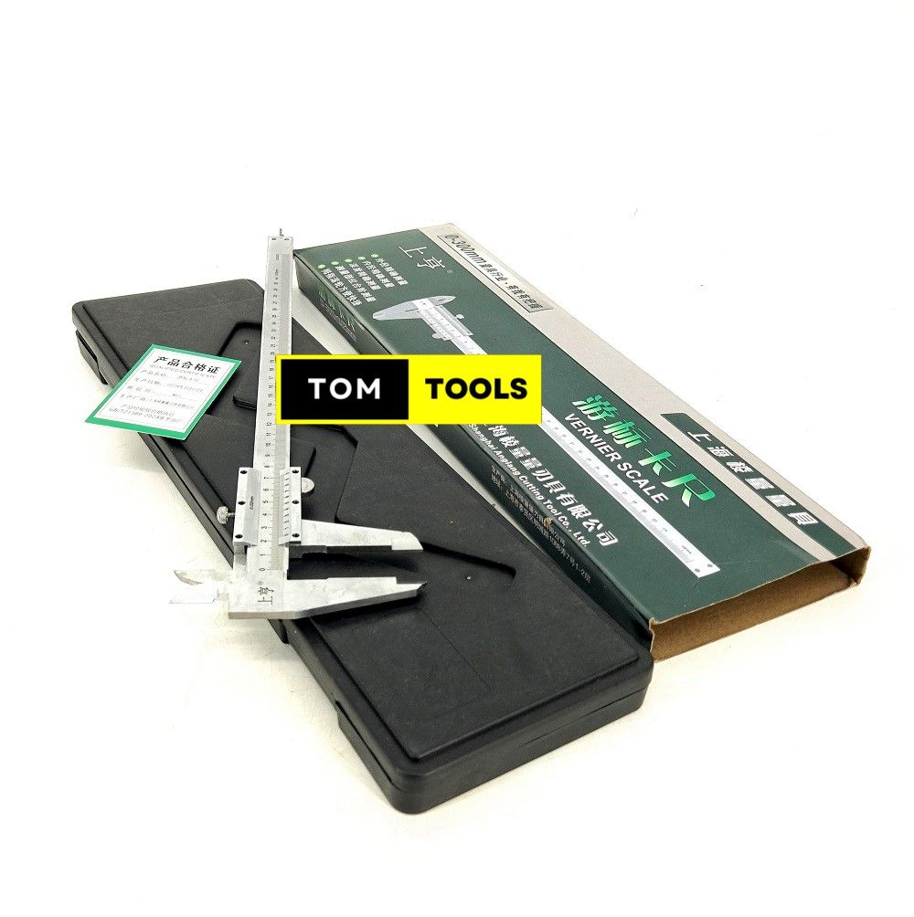 Premium 12 inches 300mm Analogue Stainless Steel Vernier Caliper with Certificate
