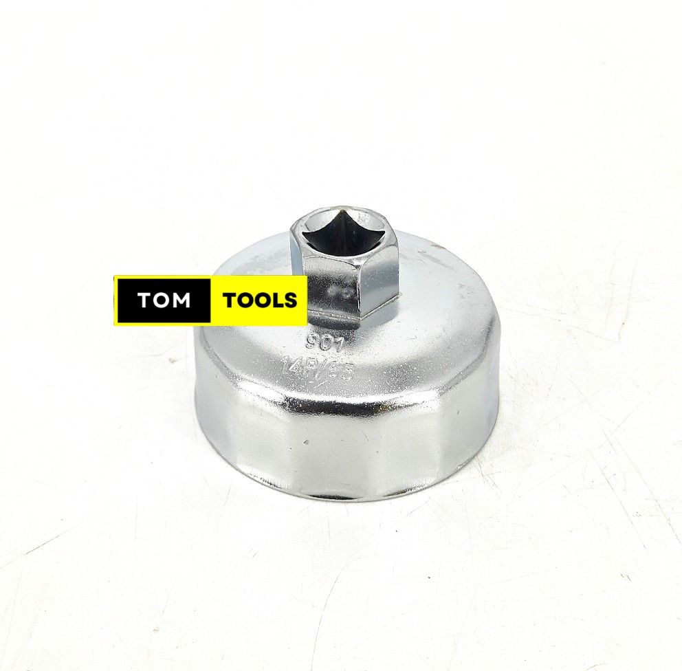 901 14 Flutes 65mm Heavy Duty Steel Oil Filter Cup Wrench