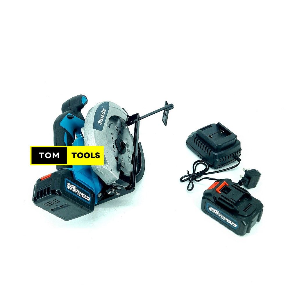Cordless Circular Saw 7¼ INCH with Blade and 2 x 198Vmax Batteries