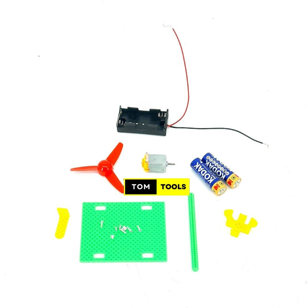 STEM Experiment Learning Kit with Motor, Propeller, Batteries