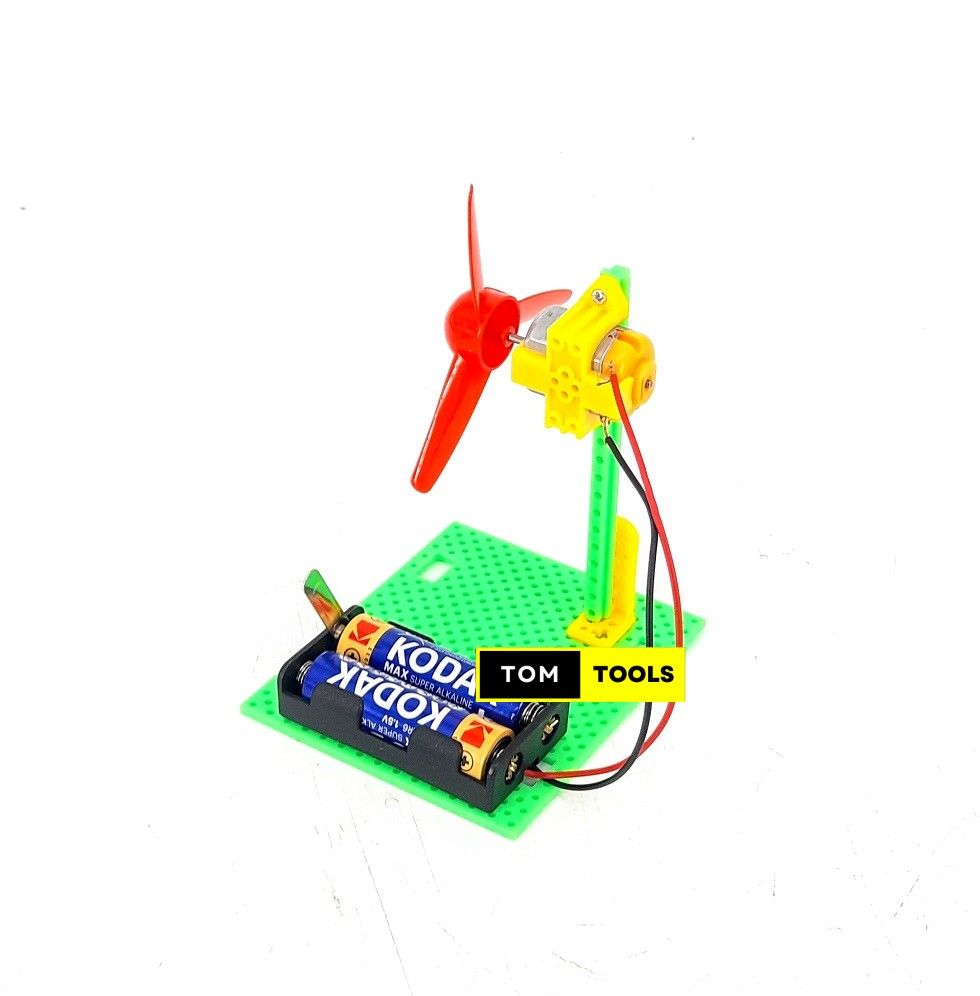 STEM Experiment Learning Kit with Motor, Propeller, Batteries