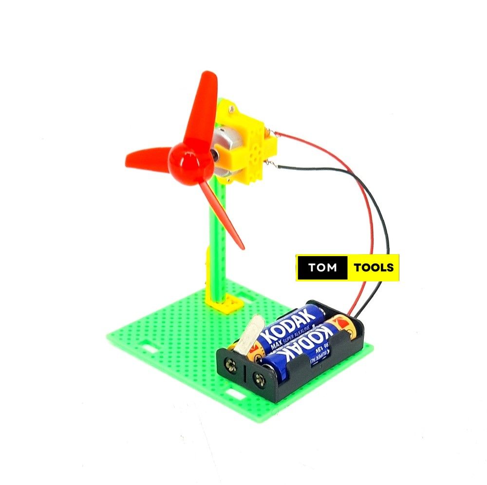 STEM Experiment Learning Kit with Motor, Propeller, Batteries