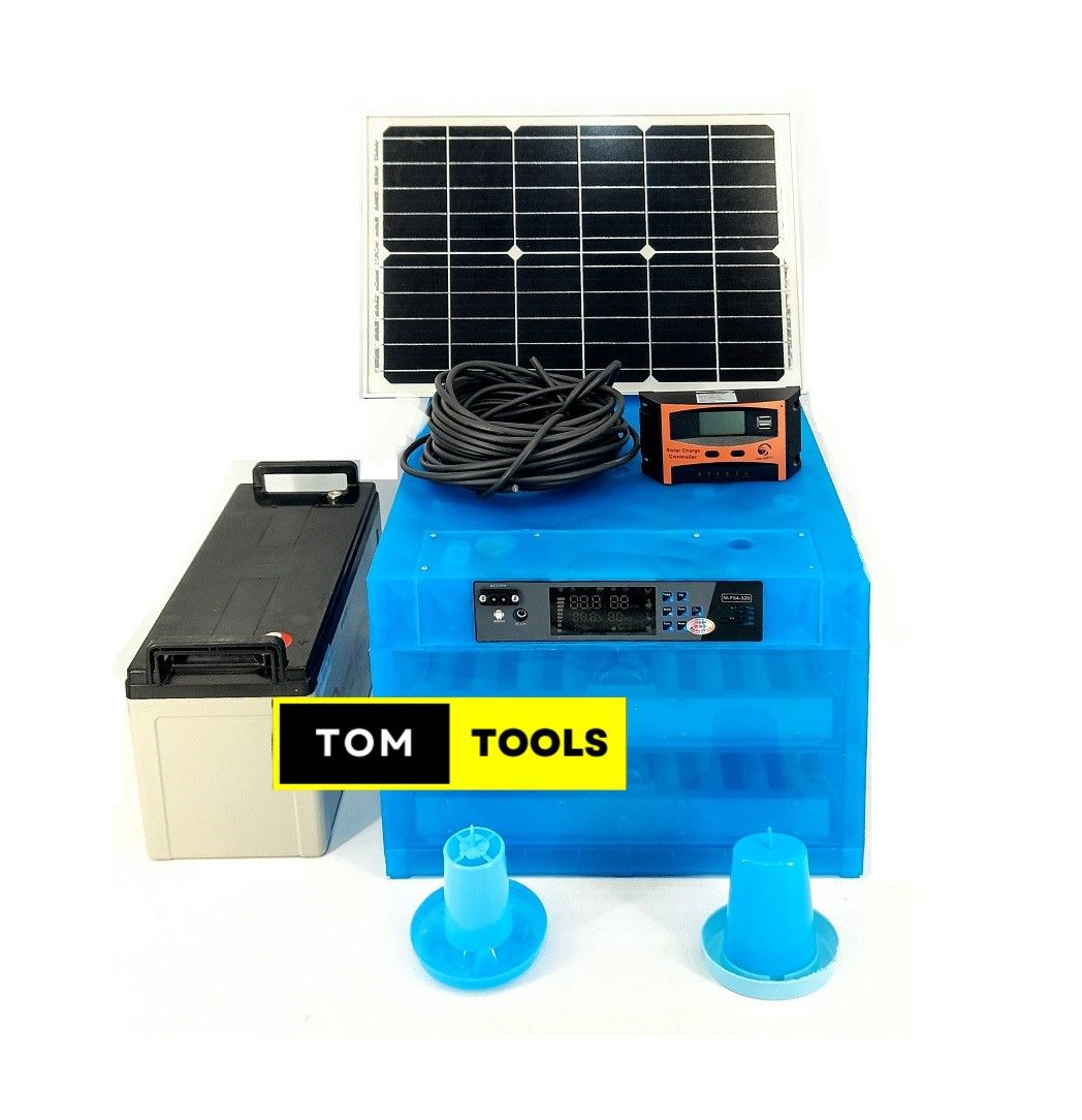 128 Eggs Fully Automatic Incubator Complete Solar Kit