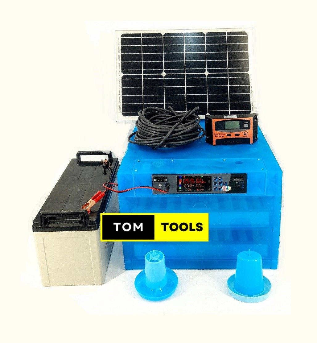 128 Eggs Fully Automatic Incubator Complete Solar Kit