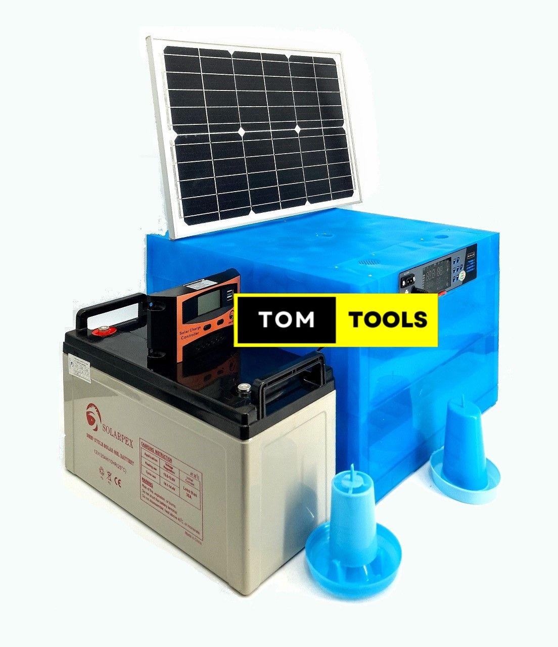 128 Eggs Fully Automatic Incubator Complete Solar Kit