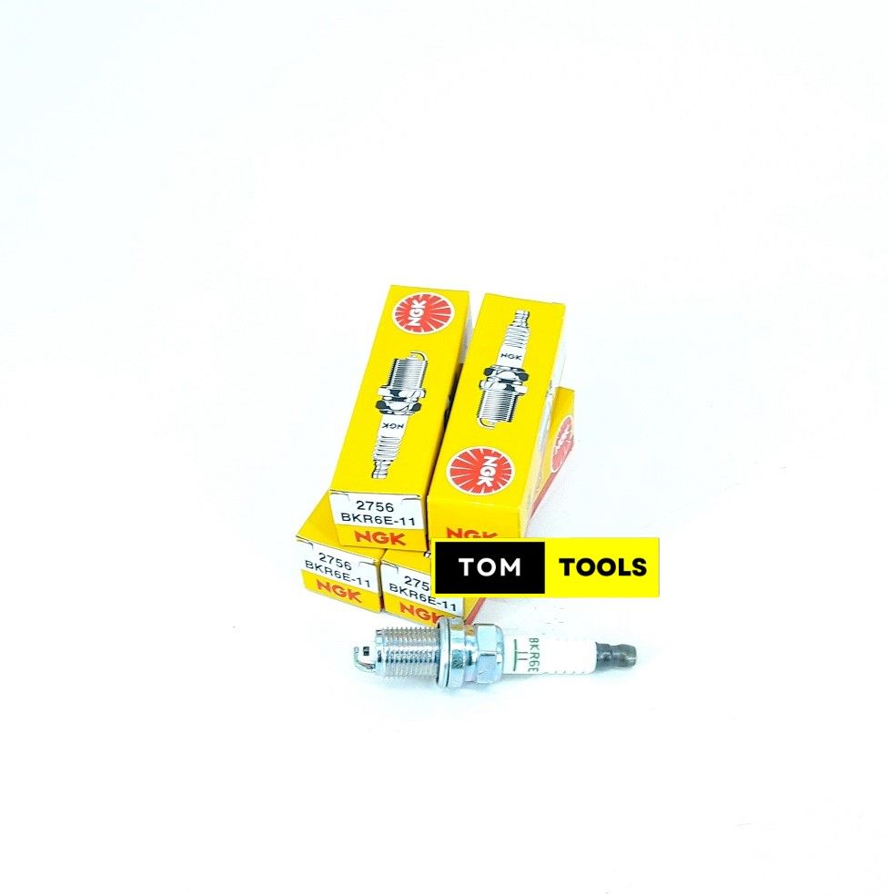 4PCS NGK BKR6E11 Standard Spark Plugs