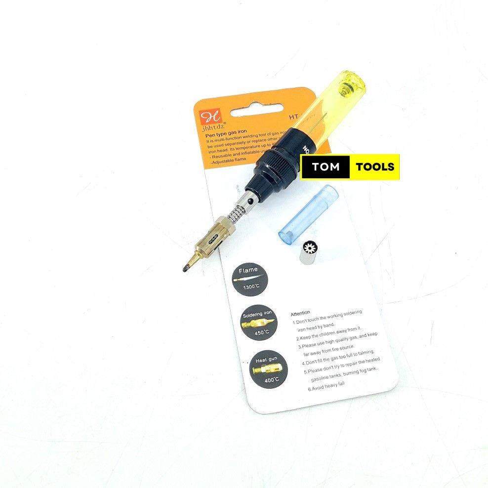 Refillable Butane Gas Soldering Iron Pen Blow Torch with Iso-Tip
