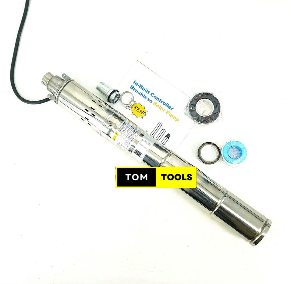 80m 250W 24V Brushless Solar Pump with Inbuilt Controller