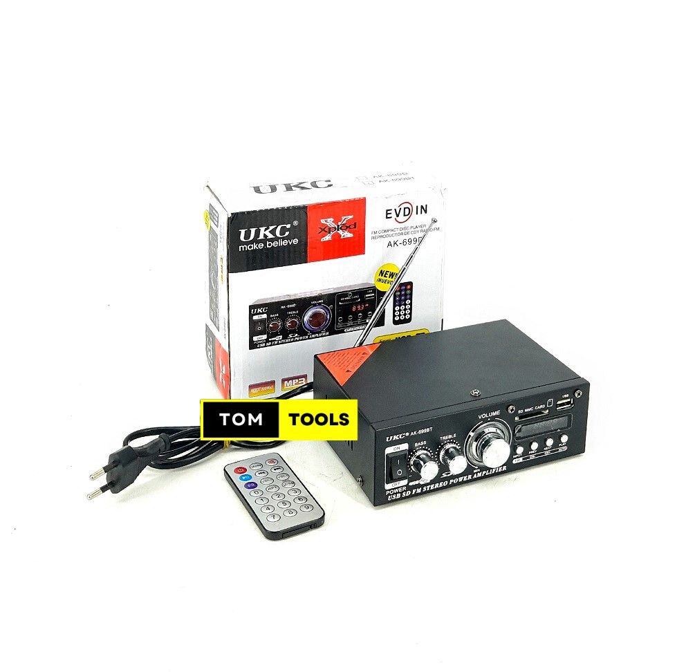 AK-699D HiFi Stereo Audio Amplifier 500W 250W+250W with Bluetooth
