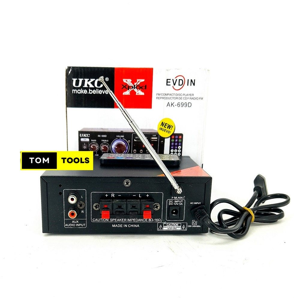 AK-699D HiFi Stereo Audio Amplifier 500W 250W+250W with Bluetooth