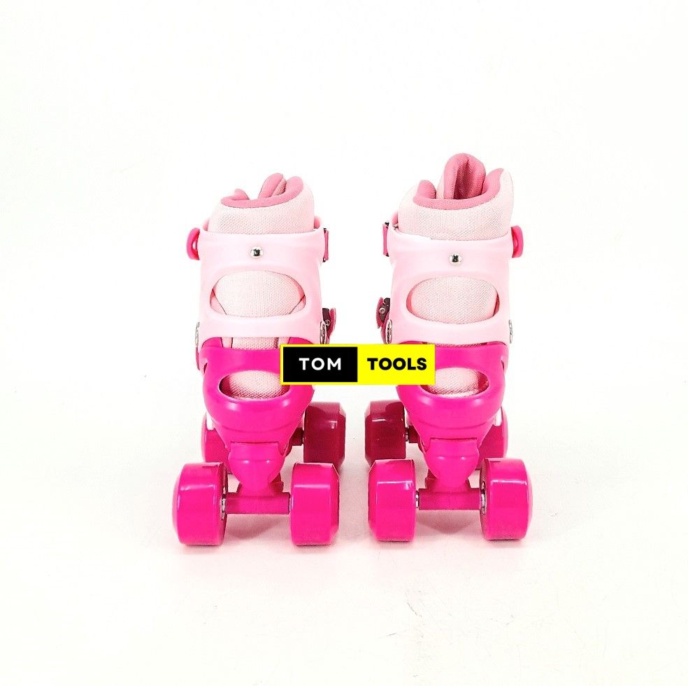 Size 28 - 34 Adjustable Kids Roller Skates Quad Skates