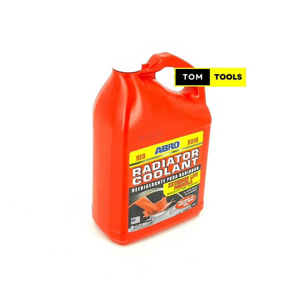 ABRO Red Radiator Coolant 1 Gallon 3.8L