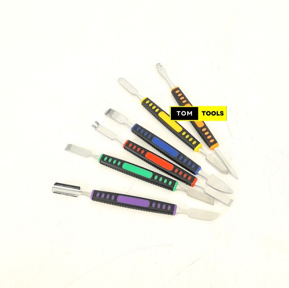 6PCS Electronics Repair Dual Sided Steel Crowbars
