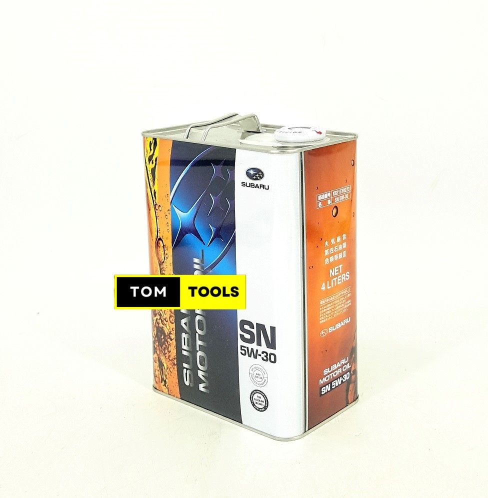 SUBARU Motor Oil SN SAE 5W 30 Fully Synthetic Engine Oil 4 Litres