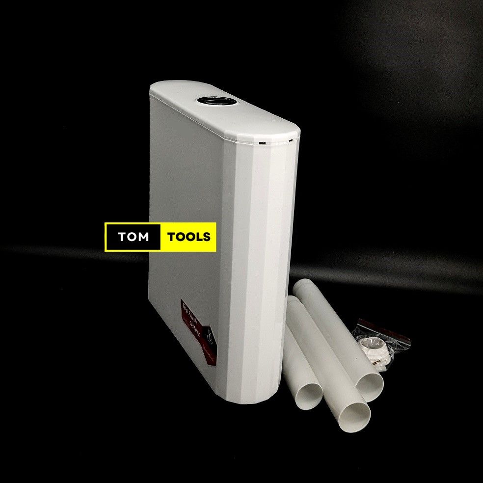 Top Push Button Dual Flush Toilet Plastic Cistern
