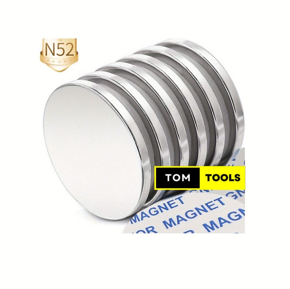 6PCS Neodymium Round Magnets 24mm diameter x 3mm Thickness