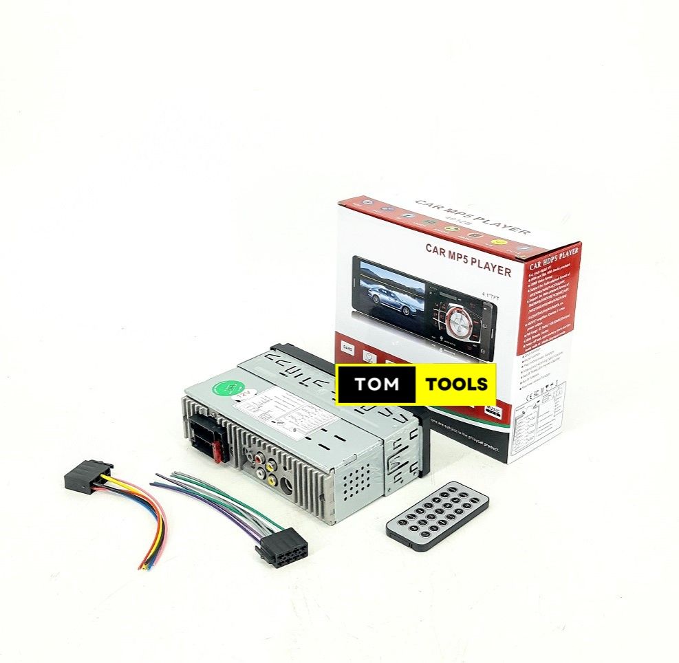 Multimedia Single Din Car Bluetooth FM Radio with 4.1 Inch Screen