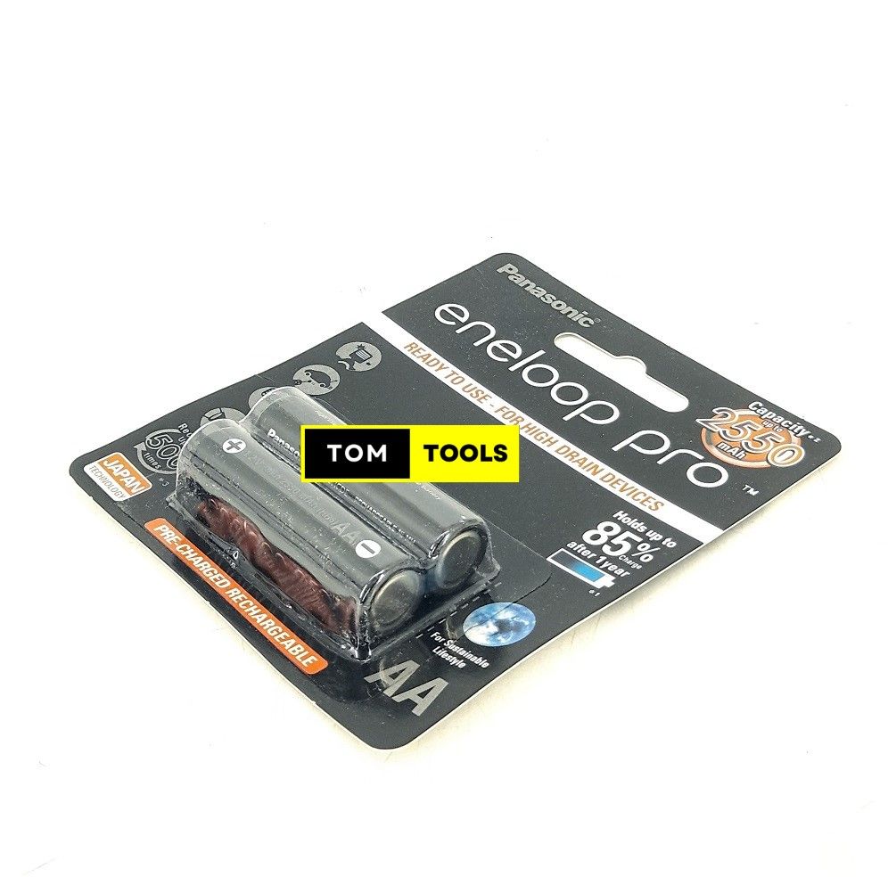Panasonic Eneloop PRO 2550mAh AA Rechargeable Batteries