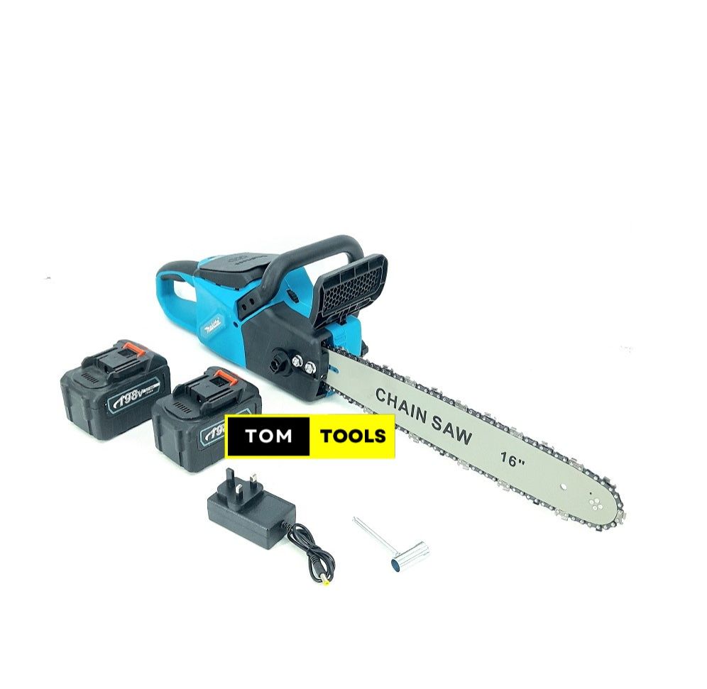 16 Inch 198V Brushless Rechargeable Cordless Chainsaw