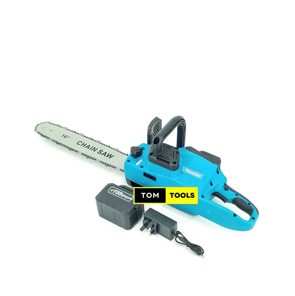 16 Inch 198V Brushless Rechargeable Cordless Chainsaw