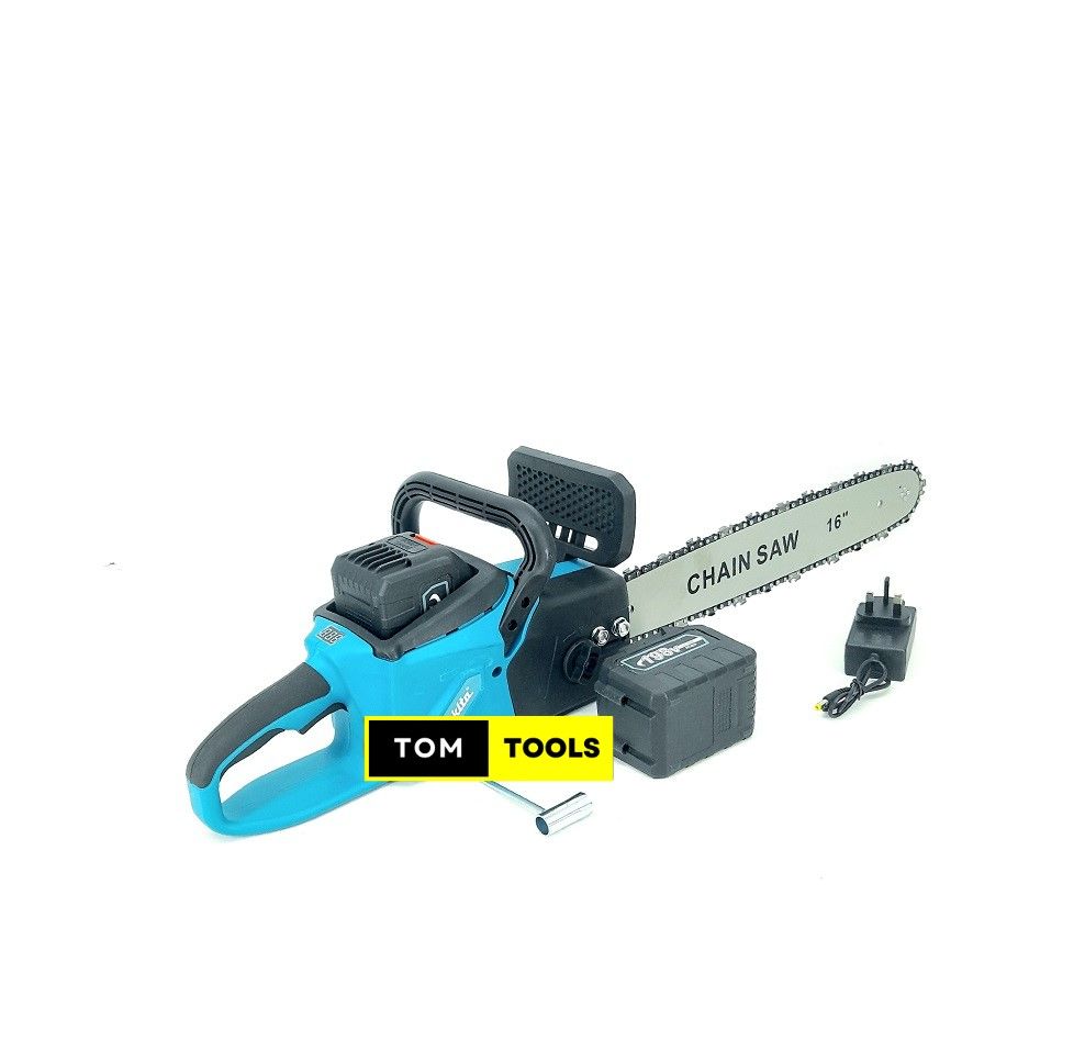 16 Inch 198V Brushless Rechargeable Cordless Chainsaw