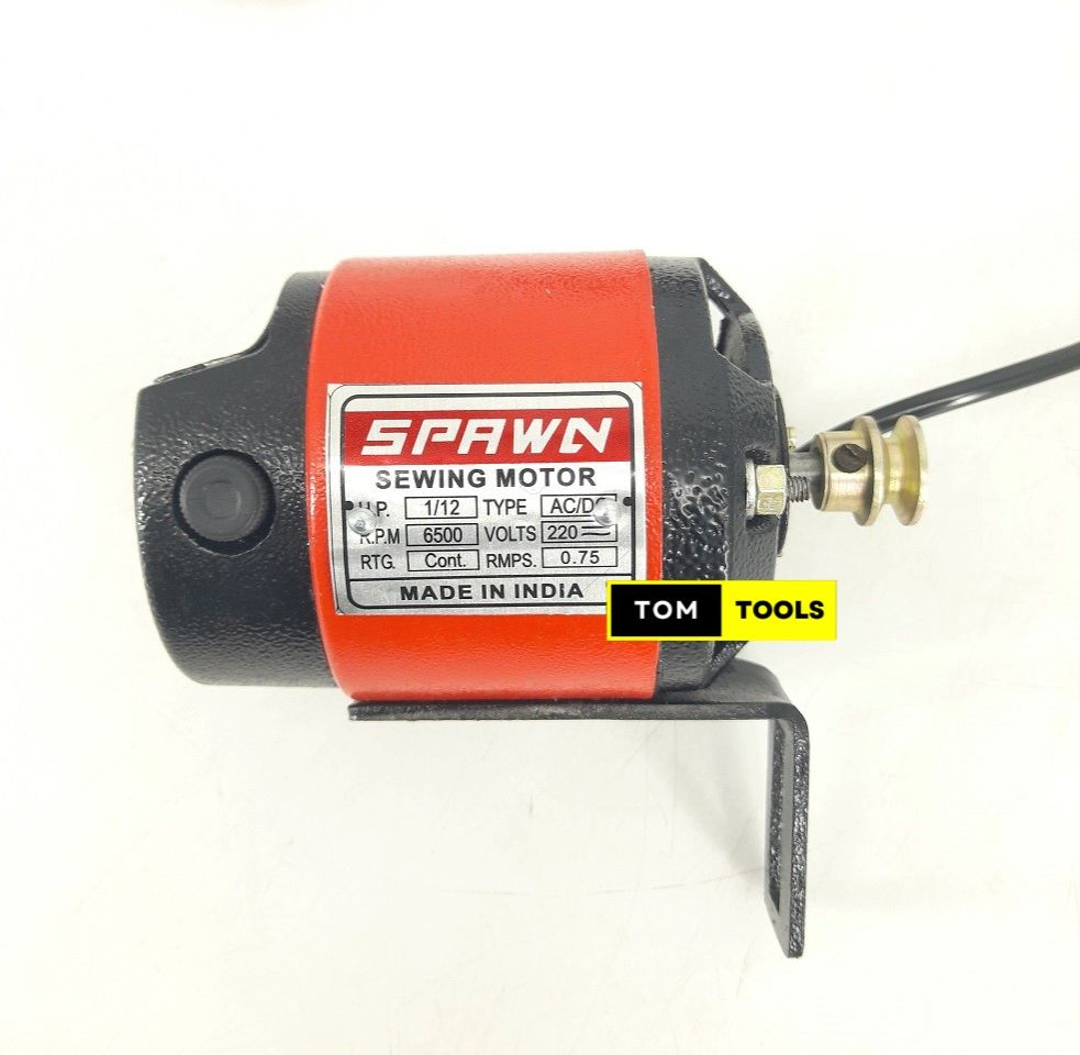 Large Sewing Machine Motor with Regulator Foot Pedal