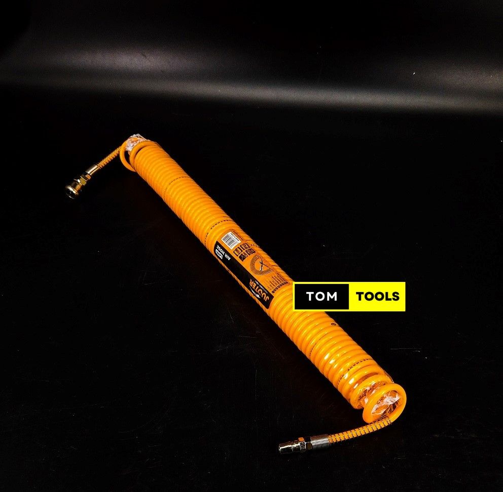 10m ¼ inch Heavy Duty Recoil Pneumatic Air Pressure Hose