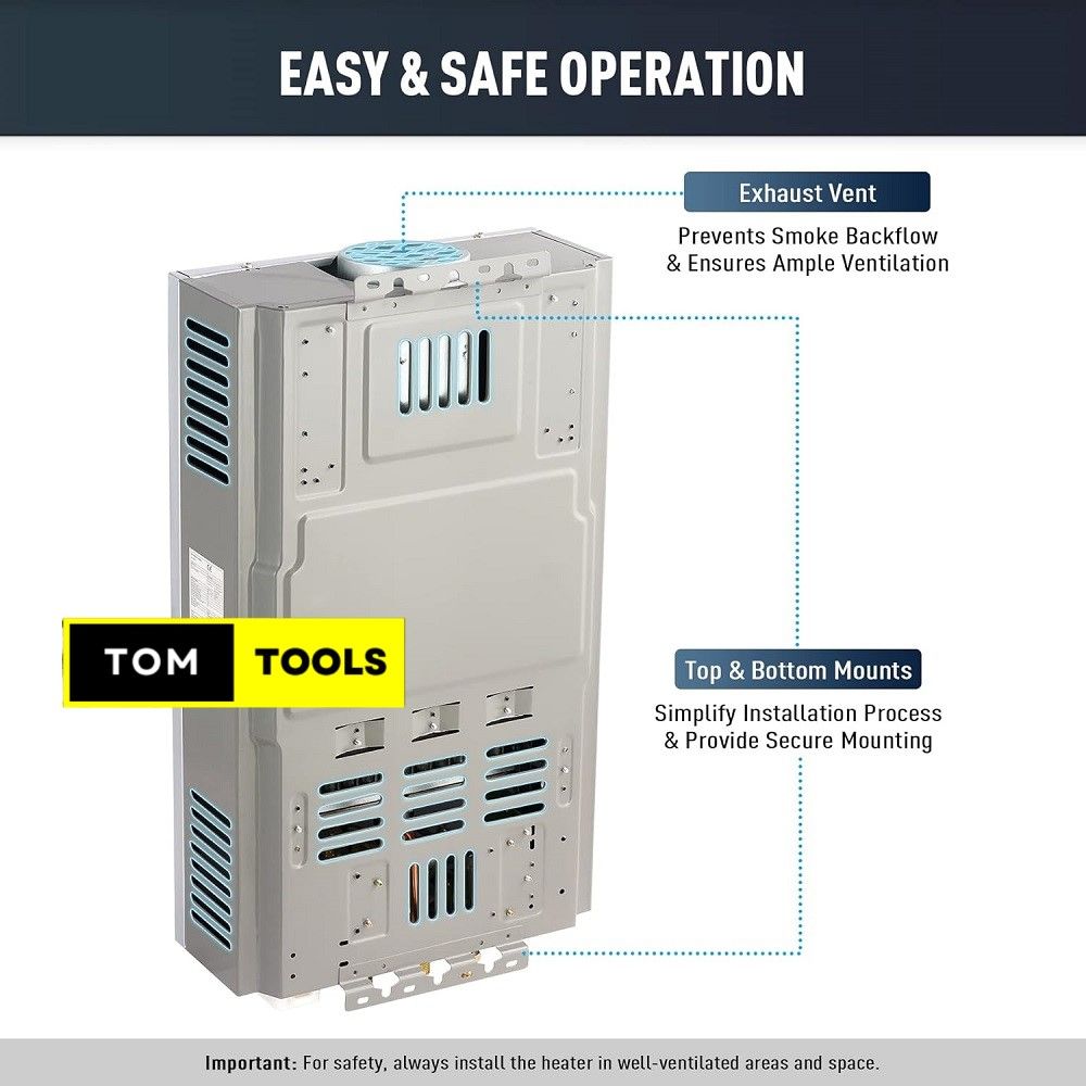 12L Tankless Water Geyser Gas Water Heater