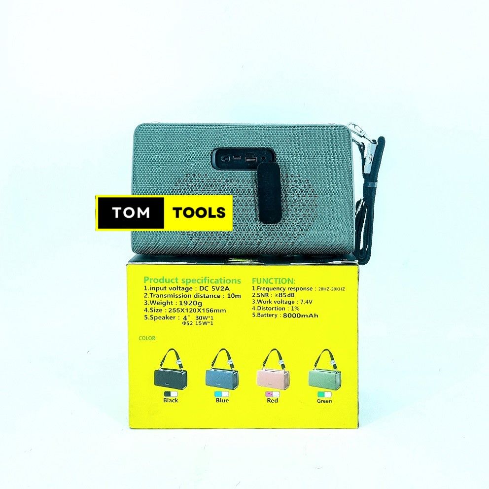 GREEN BoomBest LN711BT Super Bass Bluetooth Speaker Radio