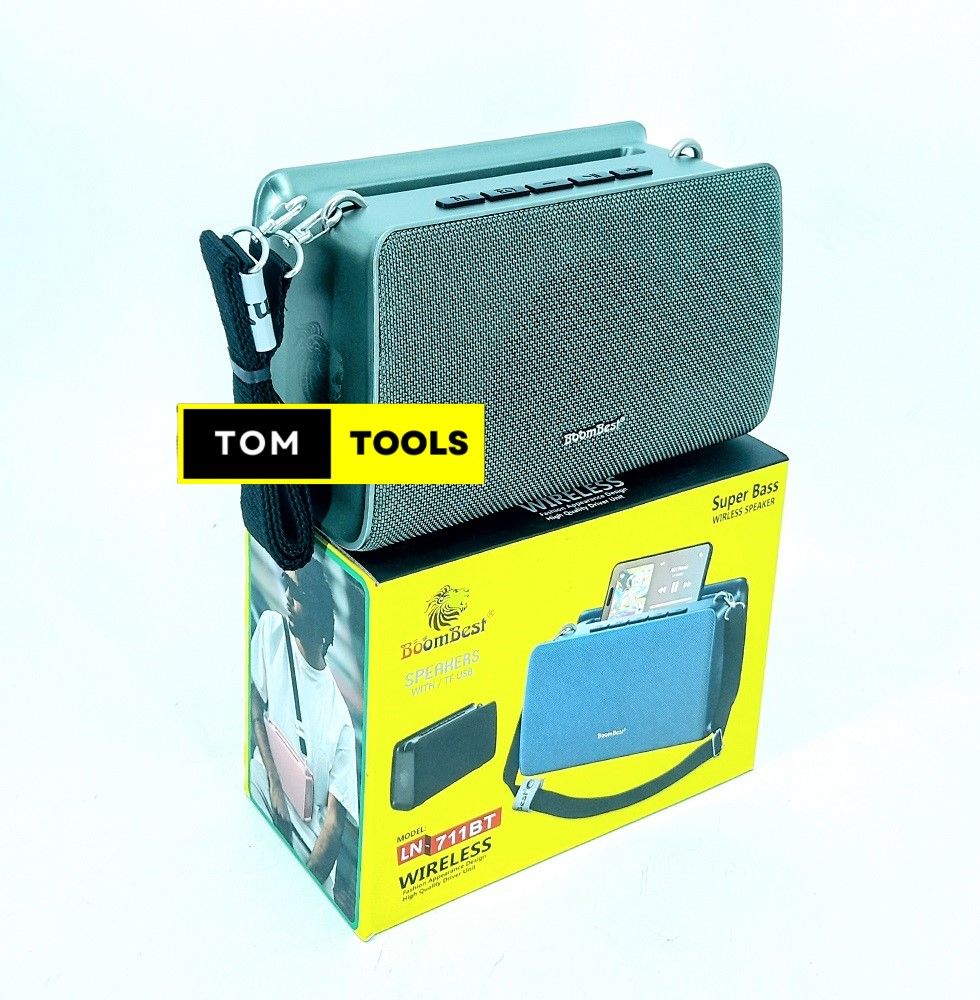 GREEN BoomBest LN711BT Super Bass Bluetooth Speaker Radio