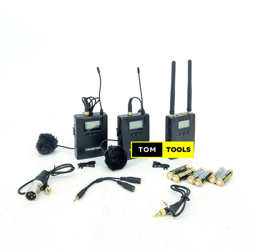 TAKSTAR SGC 200W R2 Dual Channel Wireless Camera Microphone